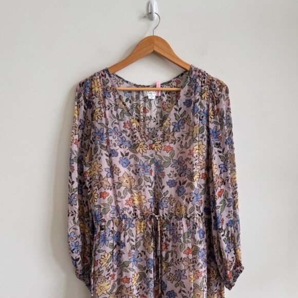 VELVET • Priscilla Printed Boho Dress in Buttercup - Picture 3 of 16